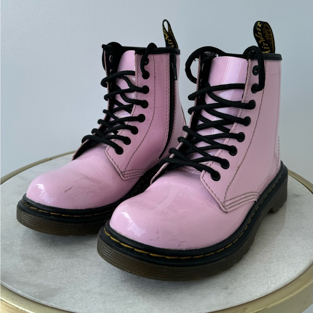 Dr. Martens Pink Kids Boots